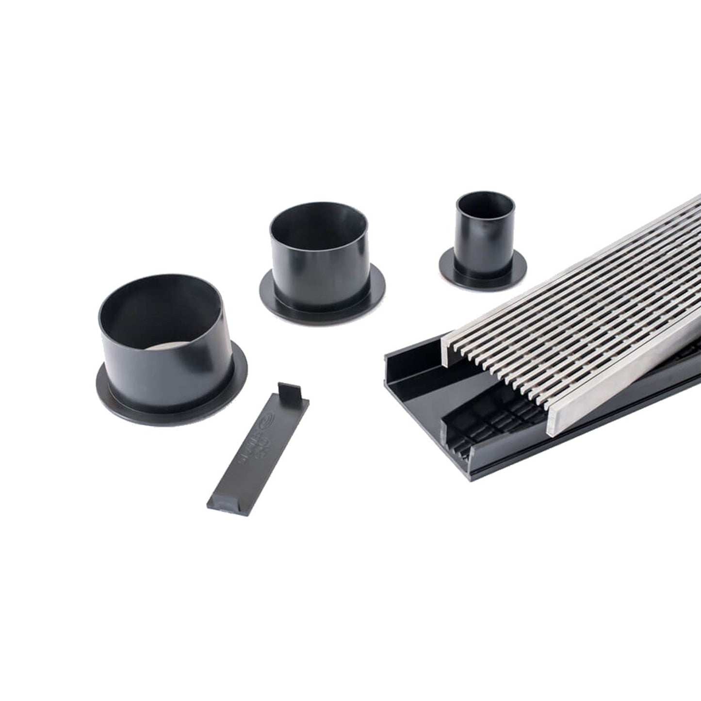 Modular Wedge Wire Drain Kit - Black