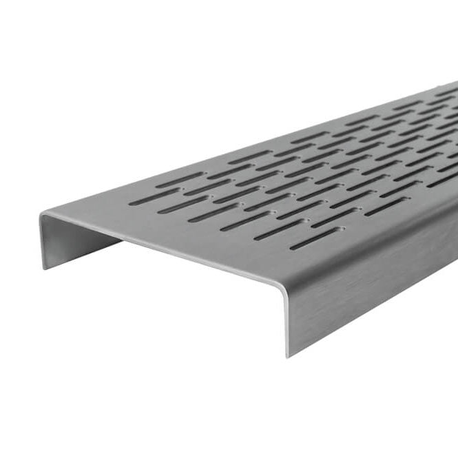Fan Grate Pattern Modular Flow Pattern Stainless Steel Grate 1000mm | Grates 2 Go ...