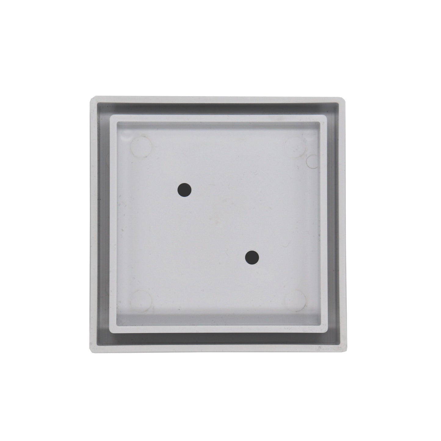 UPVC Smart Tile Point Drain 70mm Outlet - White