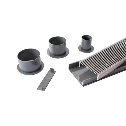 Modular Wedge Wire Drain Kit - Grey